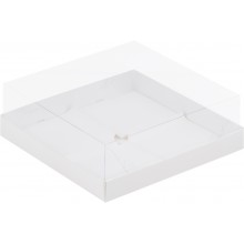 Коробка для муссовых пирожных (4) 170х170х60 белая